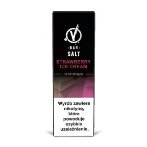Liquid VBar Salt 10ml - Strawberry Ice Cream 20mg