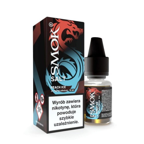 Liquid Smok Salt 10ml - Peach Ice 20mg