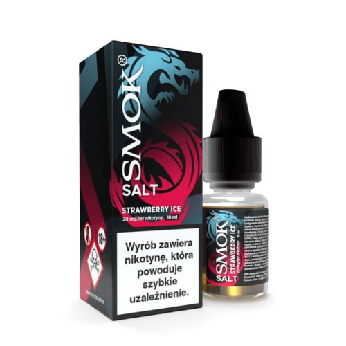 Liquid Smok Salt 10ml - Strawberry Ice 20mg