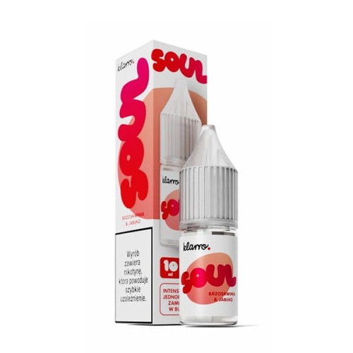 Liquid Klarro Soul Salt 10ml - Brzoskwinia Jabłko 20mg
