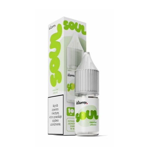 Liquid Klarro Soul Salt 10ml - Kwaśne Jabłko 20mg