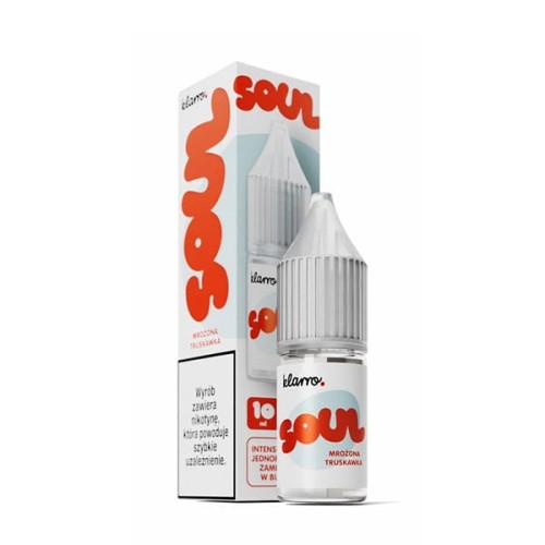 Liquid Klarro Soul Salt 10ml - Mrożona Truskawka 20mg