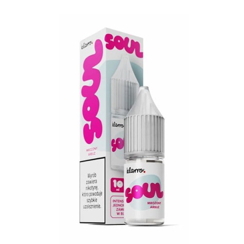 Liquid Klarro Soul Salt 10ml - Mrożony Arbuz 20mg
