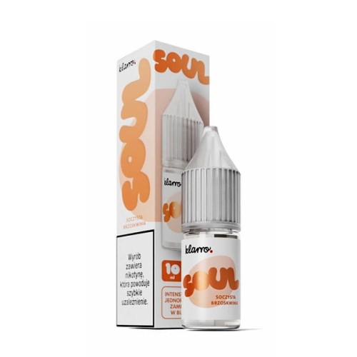 Liquid Klarro Soul Salt 10ml - Soczysta Brzoskwinia 20mg