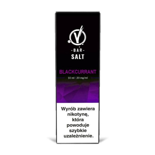 Liquid VBar Salt 10ml - Blackcurrant 20mg