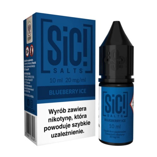 Liquid SIC! Salts 10ml - Blueberry Ice 20mg