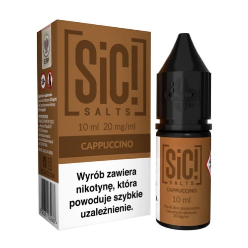 Liquid SIC! Salts 10ml - Cappuccino 20mg