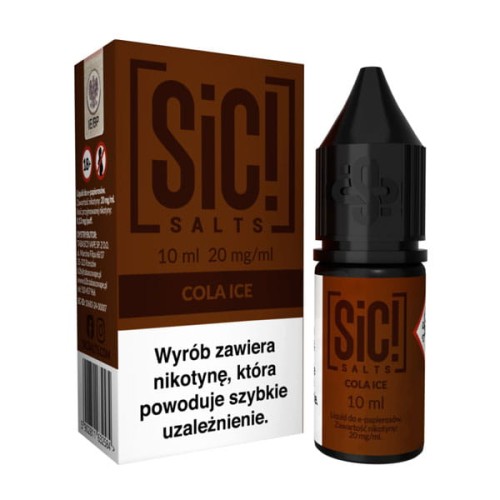Liquid SIC! Salts 10ml - Cola Ice 20mg