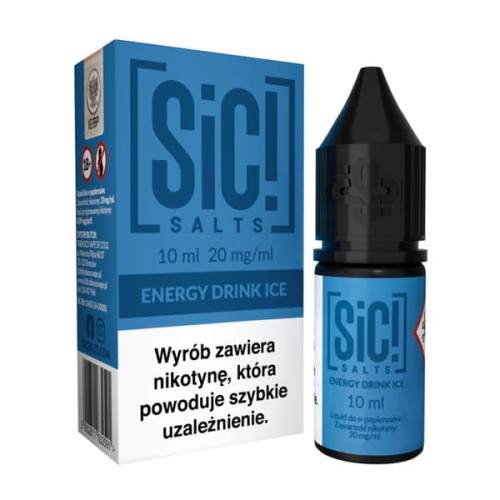 Liquid SIC! Salts 10ml - Energy Drink Ice 20mg
