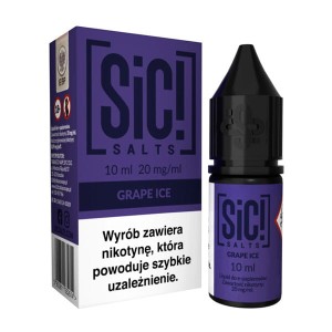 Liquid SIC! Salts 10ml - Grape Ice 20mg