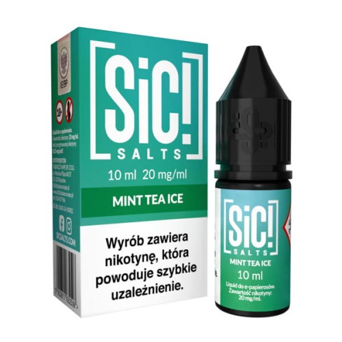 Liquid SIC! Salts 10ml - Mint Tea Ice 20mg