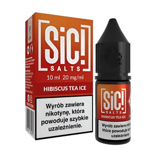 Liquid SIC! Salts 10ml - Hibiscus Tea Ice 20mg