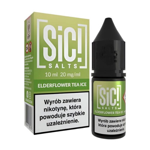 Liquid SIC! Salts 10ml - Elderflower Tea Ice 20mg