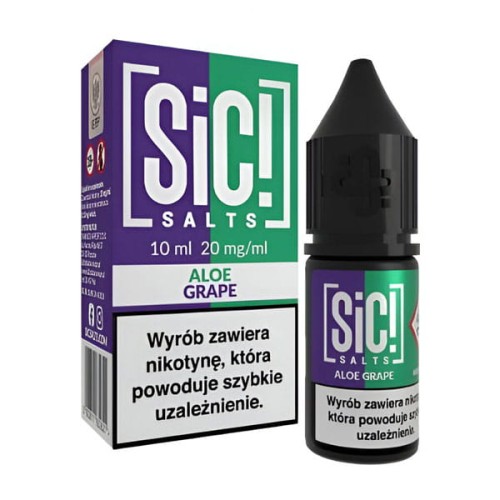 Liquid SIC! Salts 10ml - Aloe Grape 20mg