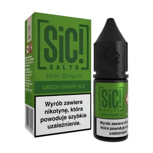 Liquid SIC! Salts 10ml - Green Grape Ice 20mg