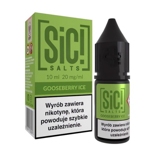 Liquid SIC! Salts 10ml - Goseberry Ice 20mg
