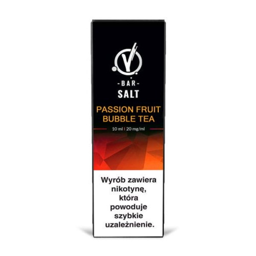 Liquid VBar Salt 10ml - Passion Fruit Bubble Tea 20mg