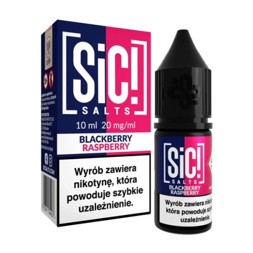 Liquid SIC! Salts 10ml - Blackberry Raspberry 20mg