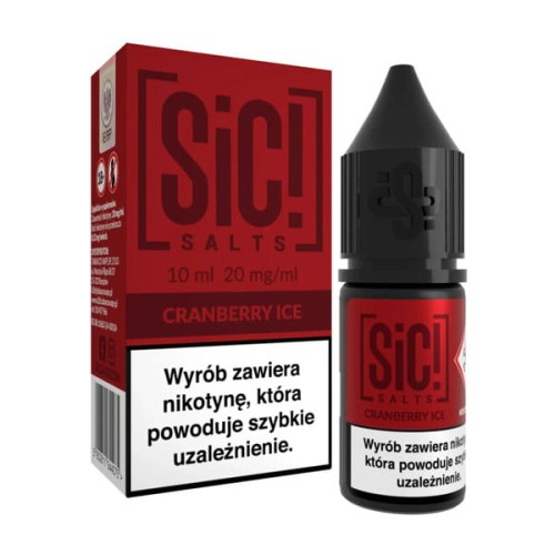 Liquid SIC! Salts 10ml - Cranberry Ice 20mg