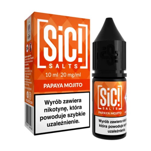 Liquid SIC! Salts 10ml - Papaya Mojito 20mg