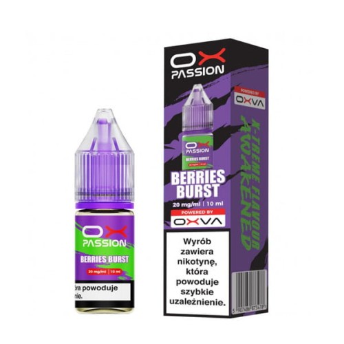 Liquid Oxva Ox Passion Salt 10ml - Berries Burst 20mg