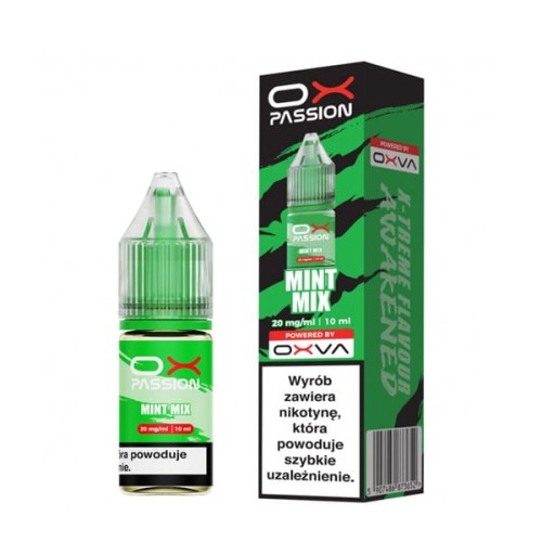 Liquid Oxva Ox Passion Salt 10ml - Mint Mix 20mg