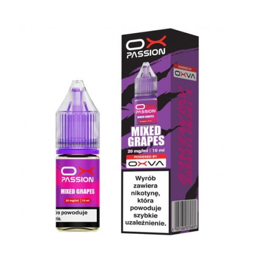 Liquid Oxva Ox Passion Salt 10ml - Mixed Grapes 20mg