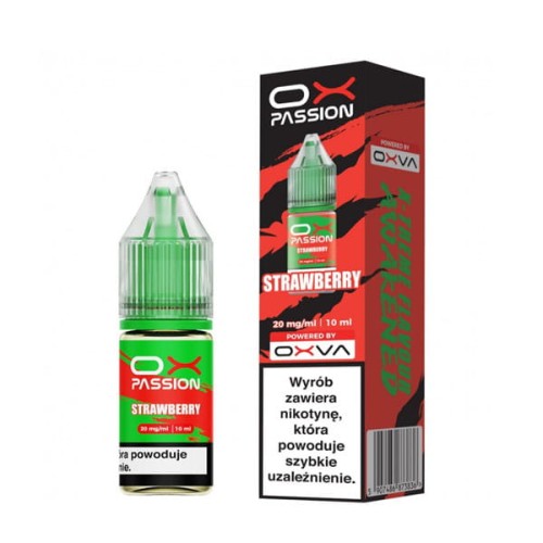Liquid Oxva Ox Passion Salt 10ml - Strawberry 20mg