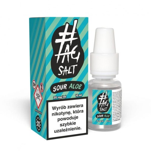 Liquid #Tag Salt Sour 10ml - Aloe 20mg