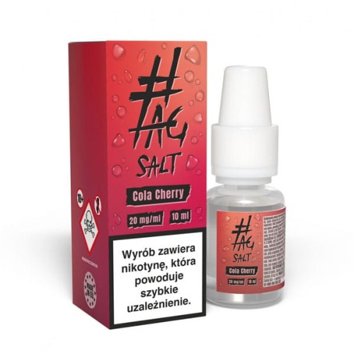 Liquid #Tag Salt Drinks 10ml - Cola Cherry 20mg