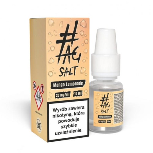 Liquid #Tag Salt Drinks 10ml - Mango Lemonade 20mg