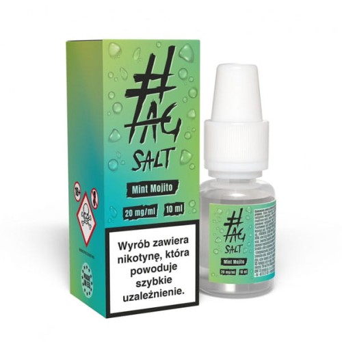 Liquid #Tag Salt Drinks 10ml - Mint Mojito 20mg