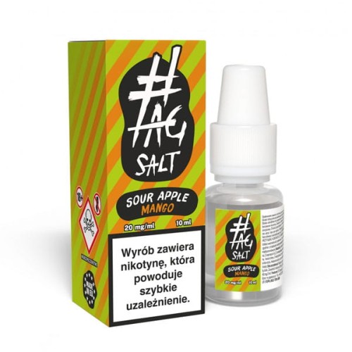 Liquid #Tag Salt Sour 10ml - Apple Mango 20mg