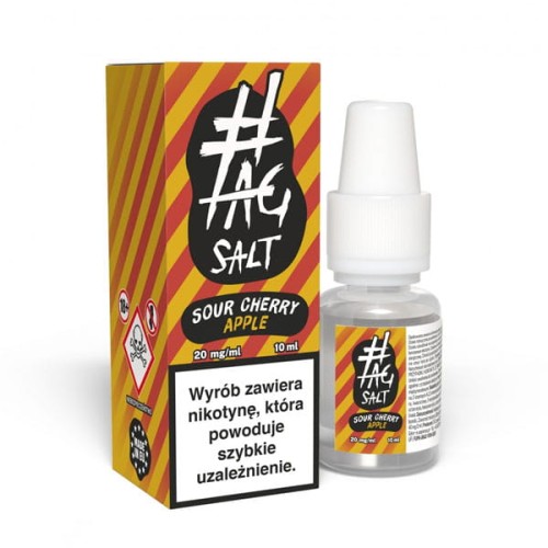 Liquid #Tag Salt Sour 10ml - Cherry Apple 20mg