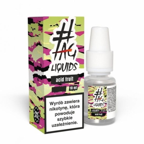 Liquid #Tag Classic 10ml - Acid Fruit 12mg