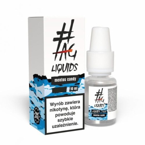 Liquid #Tag Classic 10ml - Mentos Candy 18mg