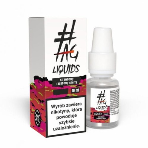 Liquid #Tag Classic 10ml - Strawberry Raspberry Cherry 18mg