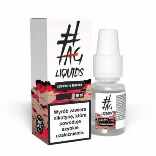 Liquid #Tag Classic 10ml - Strawberry Tobacco 6mg