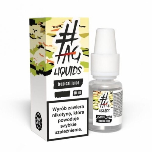 Liquid #Tag Classic 10ml - Tropical Juice 18mg