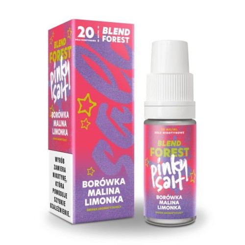 Liquid Pinky Salt 10ml - Borówka Malina Limonka 20mg