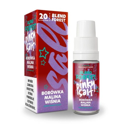 Liquid Pinky Salt 10ml - Borówka Malina Wiśnia 20mg