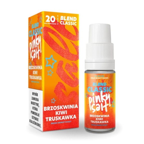Liquid Pinky Salt 10ml - Brzoskwinia Kiwi Truskawka 20mg