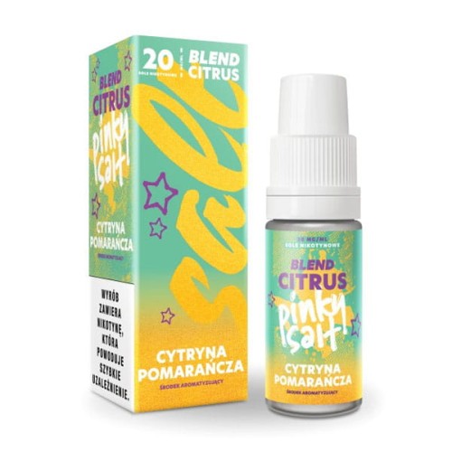 Liquid Pinky Salt 10ml - Cytryna Pomarańcza 20mg