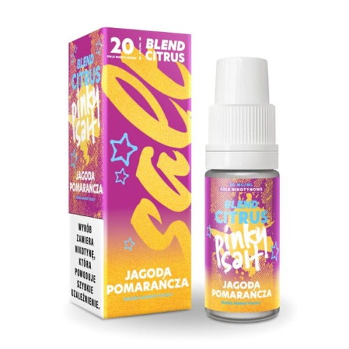 Liquid Pinky Salt 10ml - Jagoda Pomarańcza 20mg