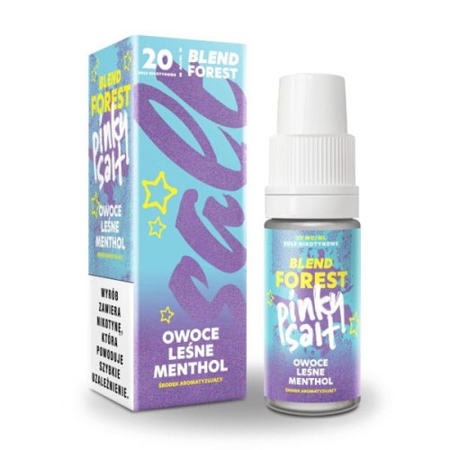Liquid Pinky Salt 10ml - Owoce Leśne Menthol 20mg