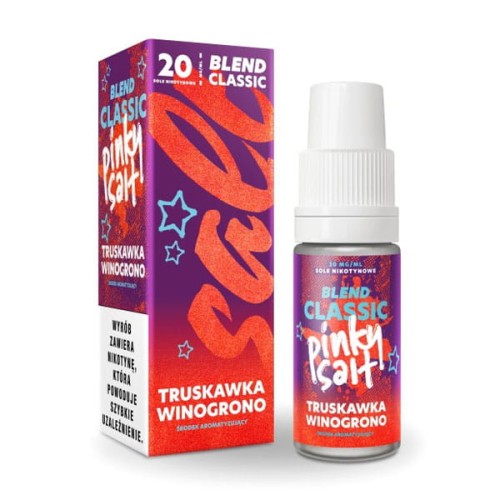 Liquid Pinky Salt 10ml - Truskawka Winogrono 20mg