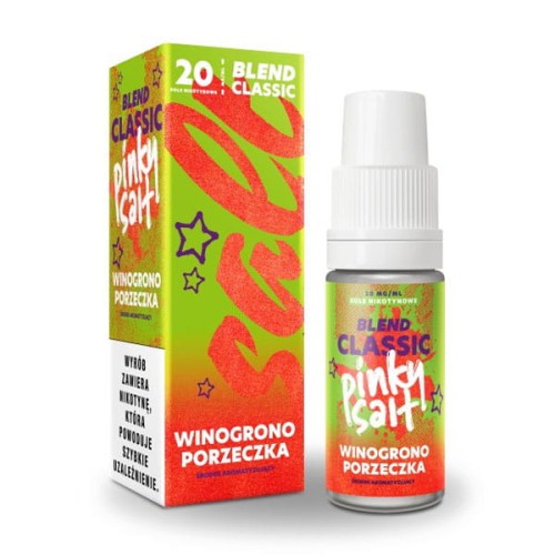 Liquid Pinky Salt 10ml - Winogrono Porzeczka 20mg