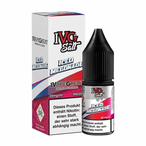 Liquid IVG Salt 10ml - Iced Melonade 20mg