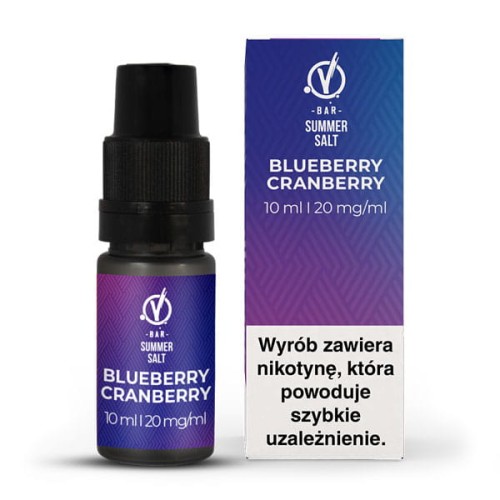 Liquid VBar Summer Salt 10ml - Blueberry Cranberry 20mg