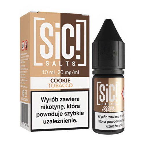 Liquid SIC! Salts 10ml - Cookie Tobacco 20mg